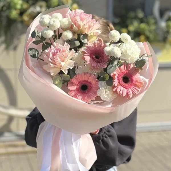 Букет Нежное сердце
